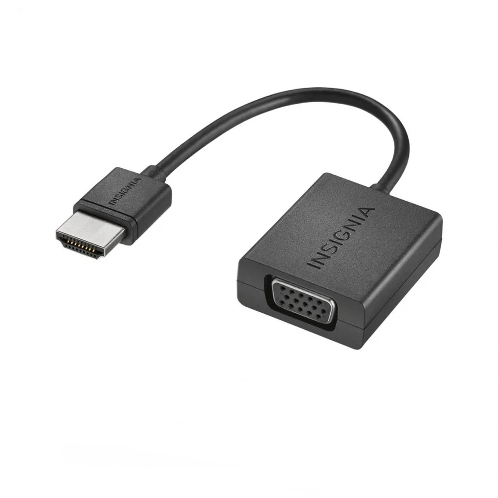 Insignia HDMI-to-VGA Adapter - Black